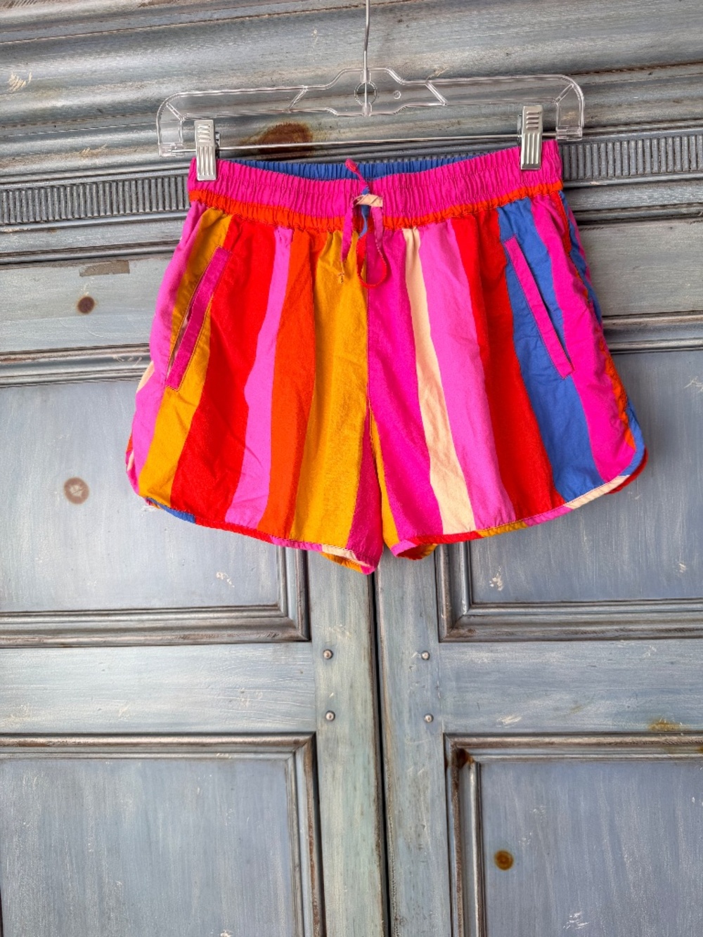 Sezane x Farm Rio Kurt Shorts Striped Size 36 - Picture 4 of 8